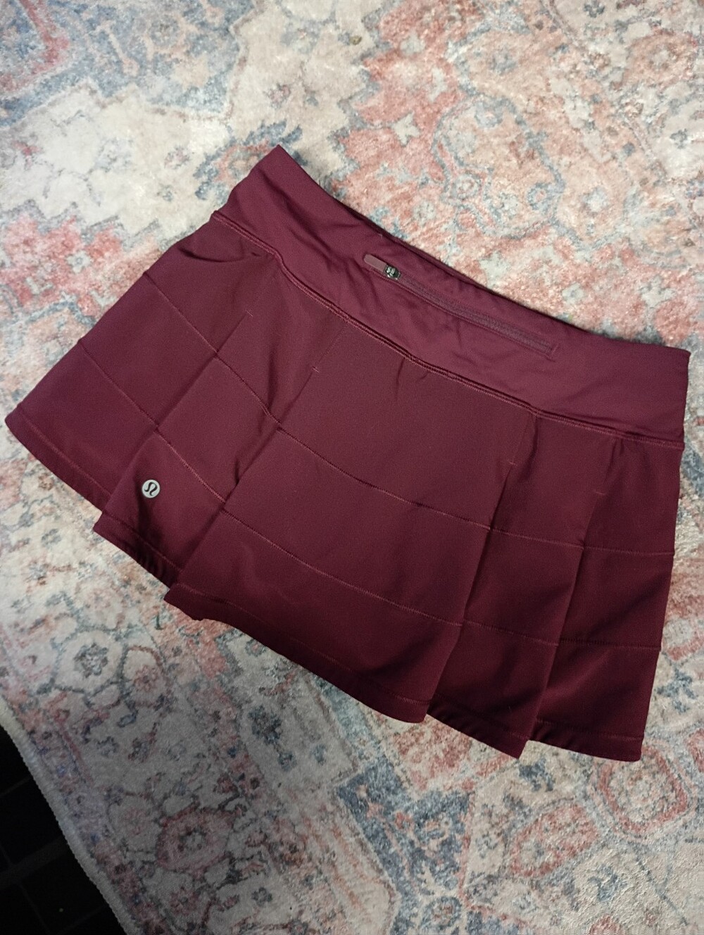 lululemon athletica Maroon Hotty Hot Skort